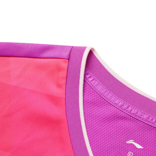 Tischtennis Unisex Dragon Flow Wettkampftrikot 2025 pink AAYV071-2