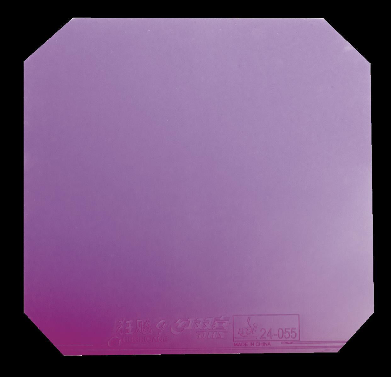 DHS Hurricane 9 2,15mm Mittel 38 Belag Violet - DXDS026-1