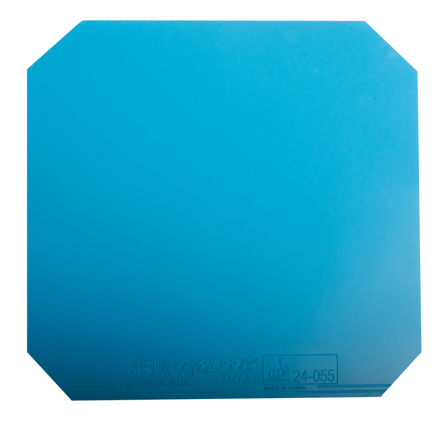 DHS Hurricane 9 2,15mm Hard 39 Belag Blau - DXDS020-6