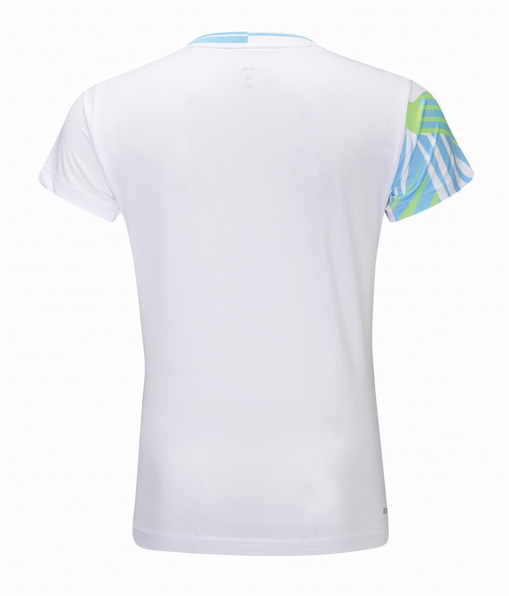 Women Team sport shirt "Jungle" white - AAYT058-5
