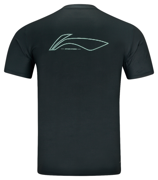 Li-Ning Herren Sportshirt schwarz AHSW425-1