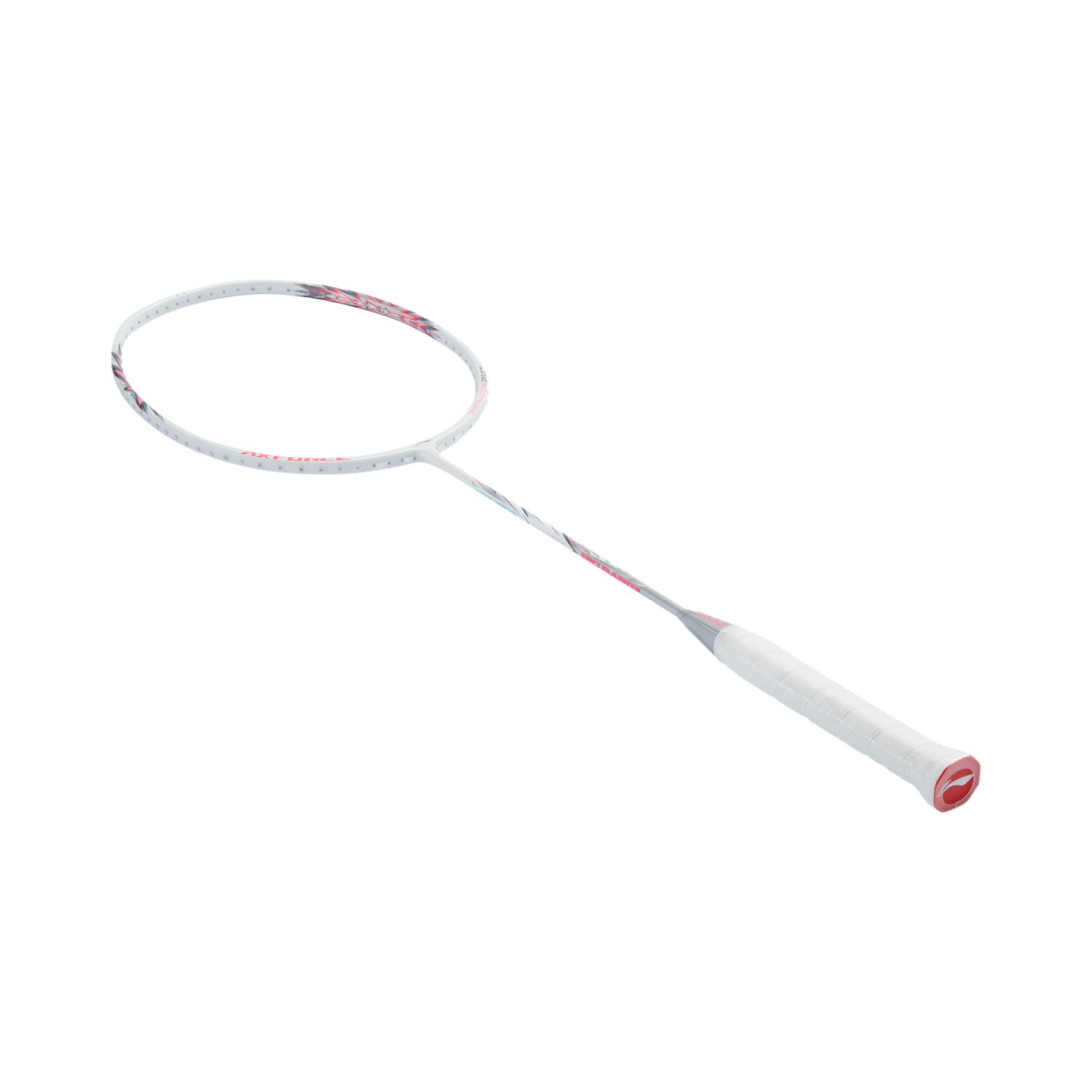 Badmintonschläger AXFORCE BIGBANG (4U) weiß/pink - unbespannt - AYPU051-4