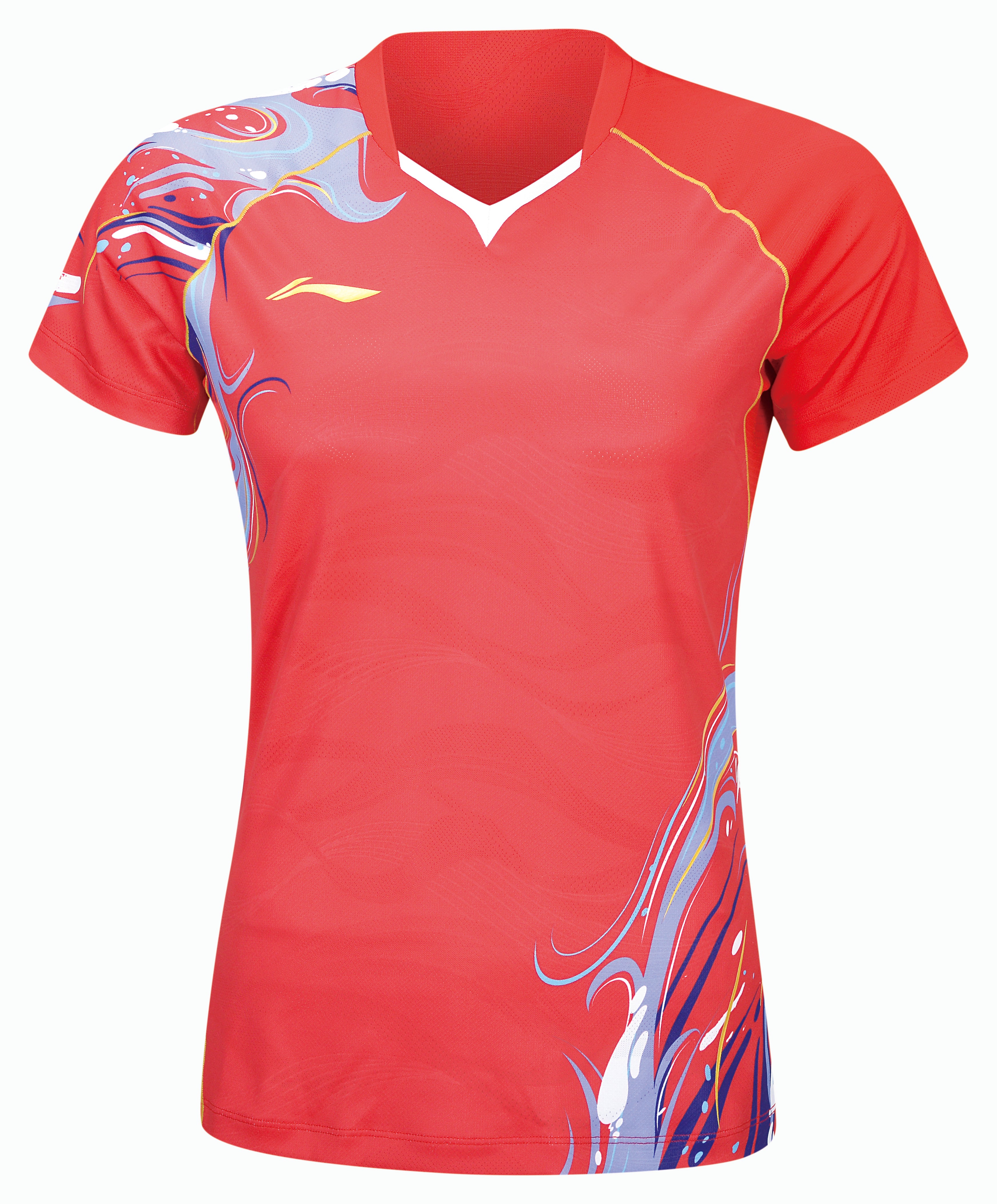 Damen Sportshirt "China Youth Team" Koi - rot - AAYU230-3