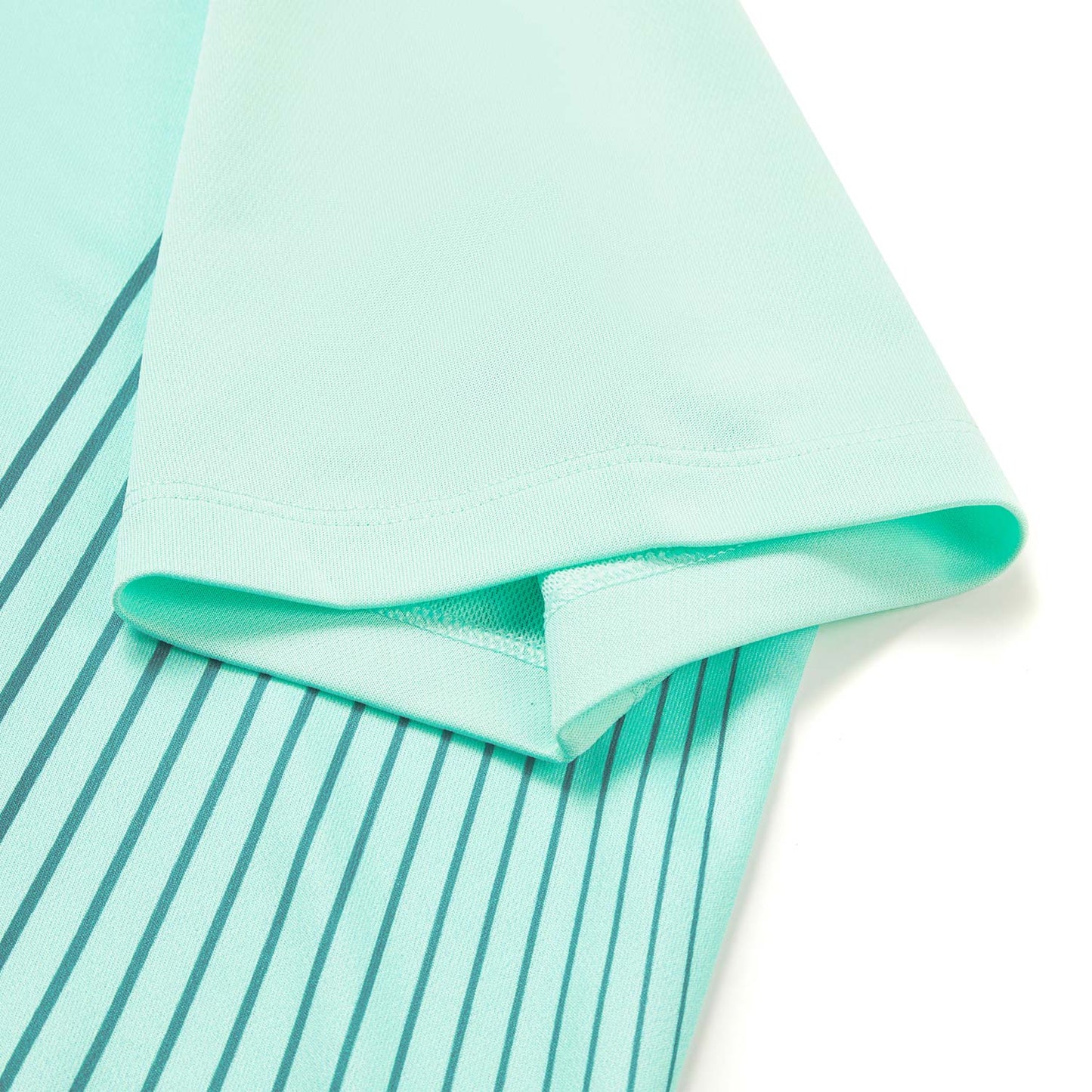 Tischtennis Unisex Zone Wettkampftrikot - türkis - AAYW013-2