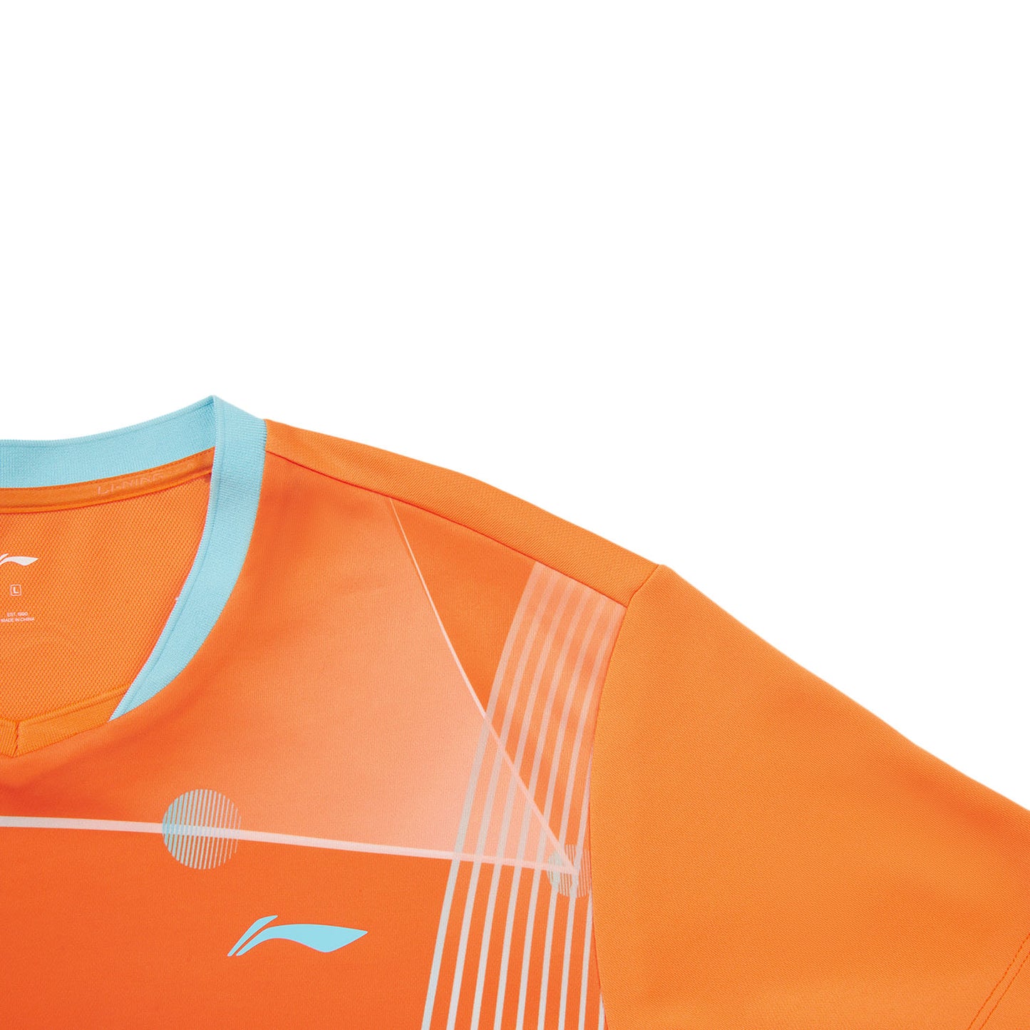 Tischtennis Unisex Zone Wettkampftrikot - orange - AAYW013-3