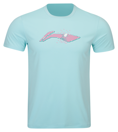 Sport ''Logo Pixel'' T-Shirt türkis - AHSW069-2