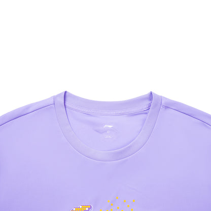 Sport ''Logo Pixel'' T-Shirt lila - AHSW069-3