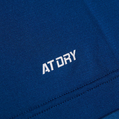 Tischtennis Unisex Wettkampf-Dress "Base" (Set aus Shirt und Shorts) jeansblau + schwarz - AATT003-3