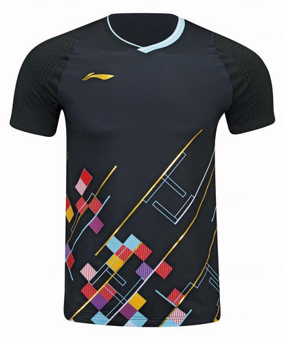 Men Competition Shirt "China Youth Team" Ltd. Black - AAYT015-3