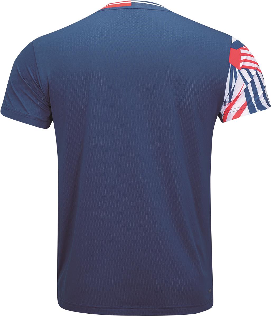 Herren Team Sportshirt "Jungle" blau - AAYT025-1