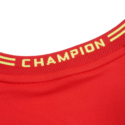 Tischtennis Herren National-Team Wettkampftrikot Cyber - rot - AAYT029-2