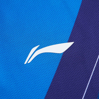 Tischtennis Kinder Nationalteam Wettkampftrikot "Champion" - hellblau-türkis-blau - AAYT034-2