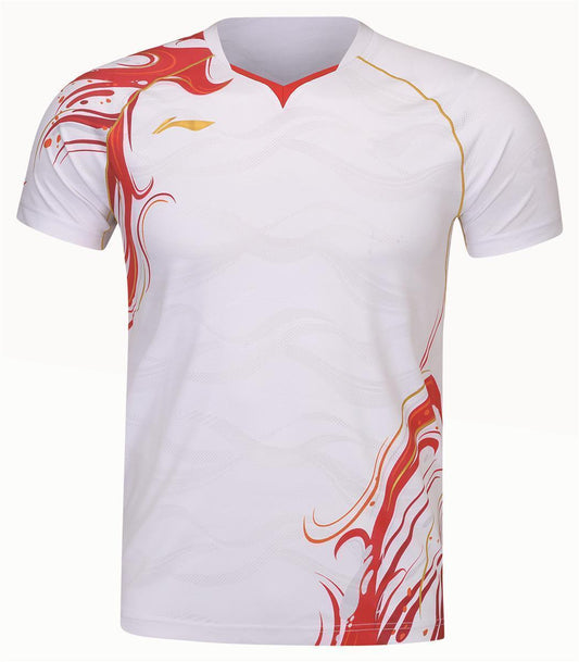 Men Competition Shirt "China Youth Team" Koi - white - AAYU229-2