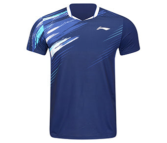 Men Competition Shirt "National Teams" Lines - blue - AAYVU025-1