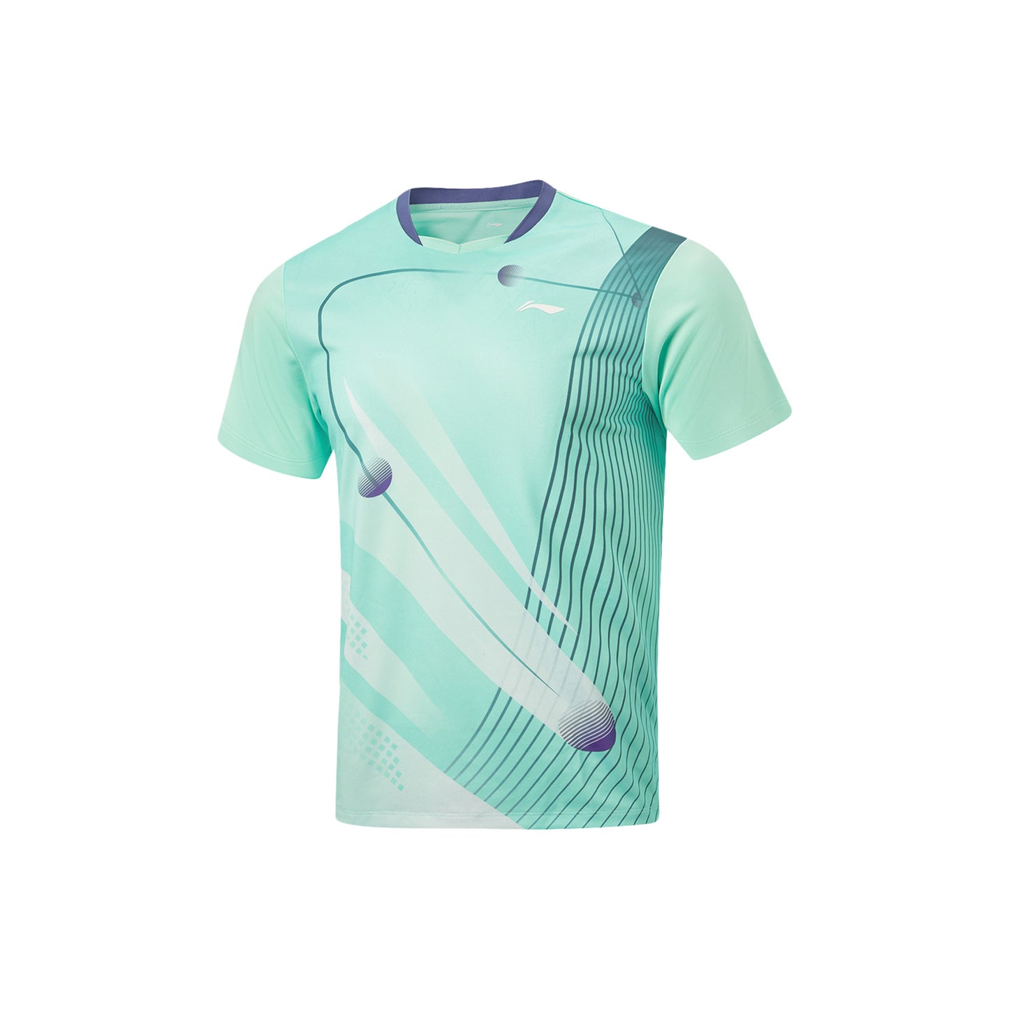 Tischtennis Unisex Zone Wettkampftrikot - türkis - AAYW013-2
