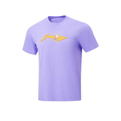 Sport ''Logo Pixel'' T-Shirt lila - AHSW069-3
