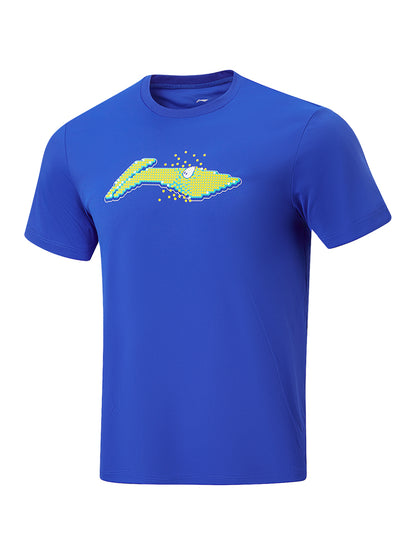 Sport ''Logo Pixel'' T-Shirt blau - AHSW069-4