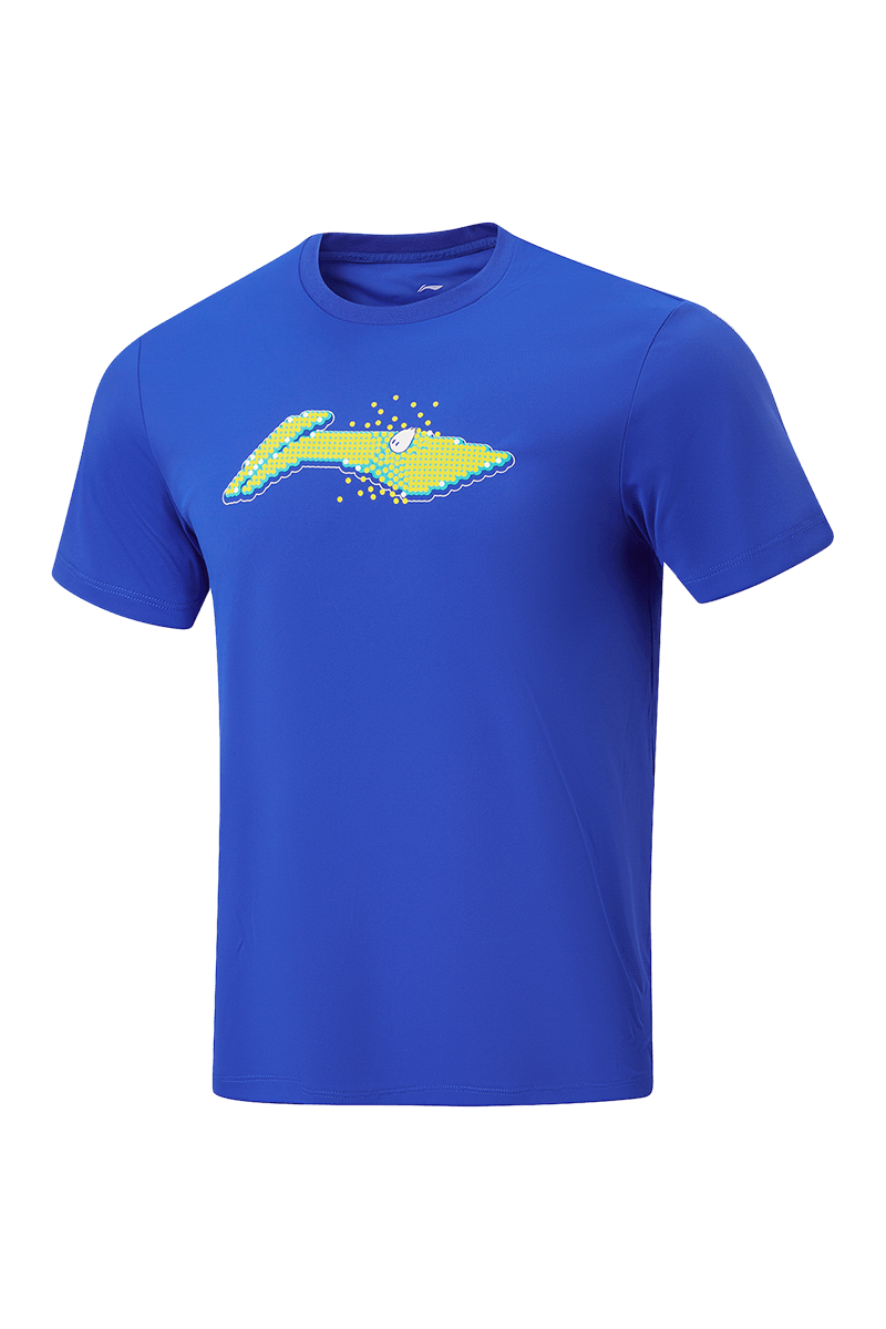 Sport ''Logo Pixel'' T-Shirt blau - AHSW069-4