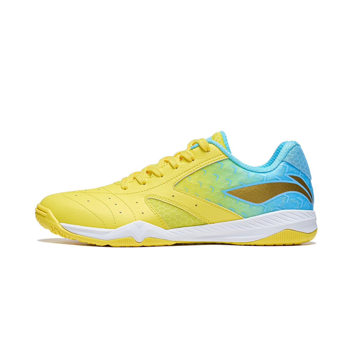 Professional Herren Tischtennis Schuh "Champion" kiwi/weiß - APPS001-5/APPU015-5