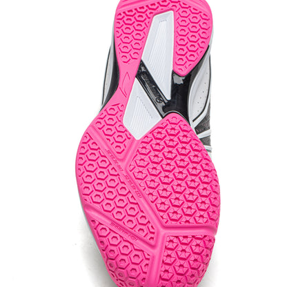 Tischtennis Schuh Hawk Eye 3.0  - weiß/gelb/pink - APPV003-2