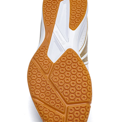 Tischtennis Schuh Hawk Eye 3.0  - weiß/gold - APPV003-4