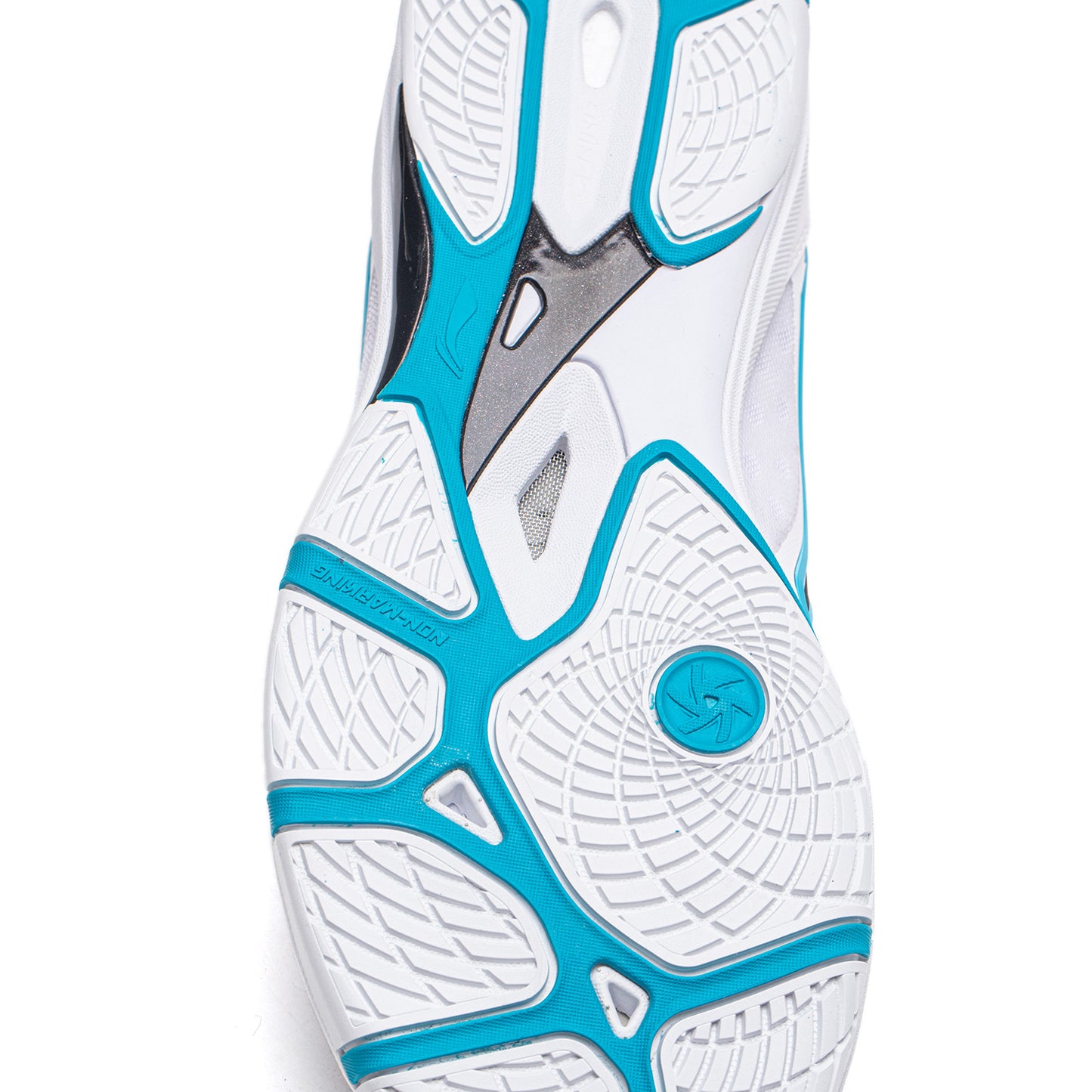 Tischtennis Schuh Hawk Eye 3.0 Pro - weiß/hell-blau - APPV005-2