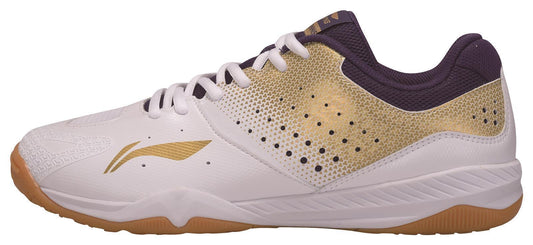 Herren Tischtennisschuh Ma Long Fan-Edition - weiß/gold - APTR001-2 EU 39 = US 6,5