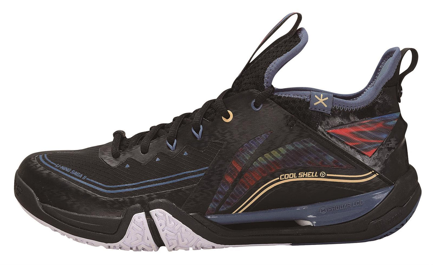 Unisex Badmintonshoe "Saga II PRO" - black - AYAT003-4