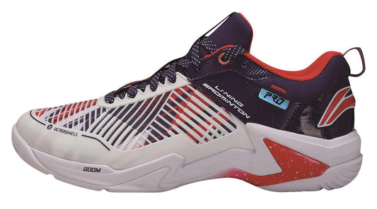 Unisex Badmintonschuh Donner Pro weiß/blau - AYAT009-3
