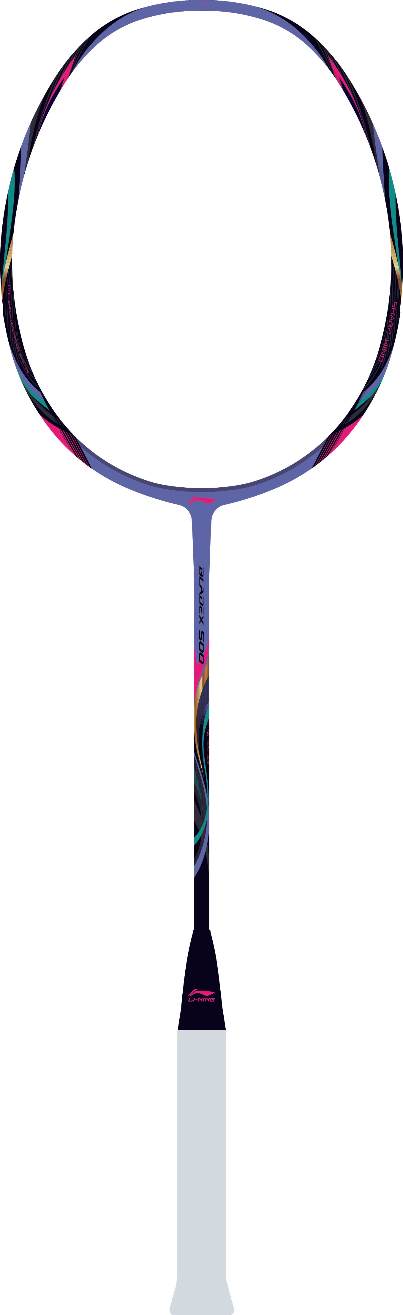 Badmintonschläger BladeX 500 (4U) unbespannt - AYPR275-1/AYPT345-4