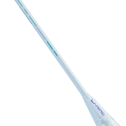 Badmintonschläger AXFORCE 10 (5U) weiß unbespannt - AYPU105-5