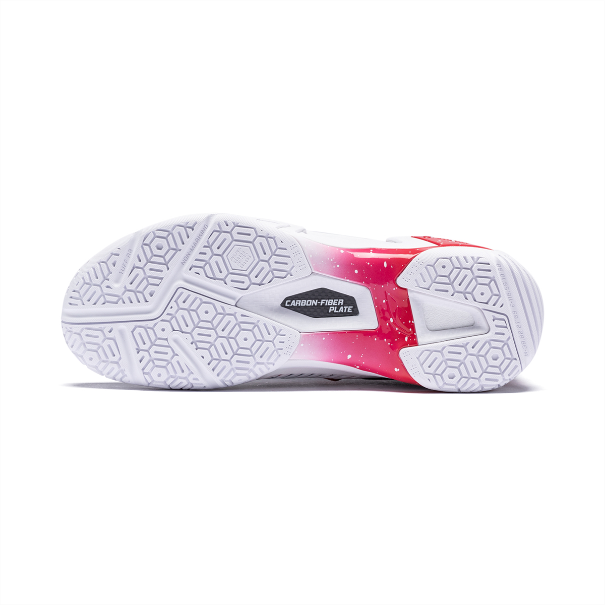 Unisex Badmintonschuh Donner Pro weiß/blau - AYAT009-3