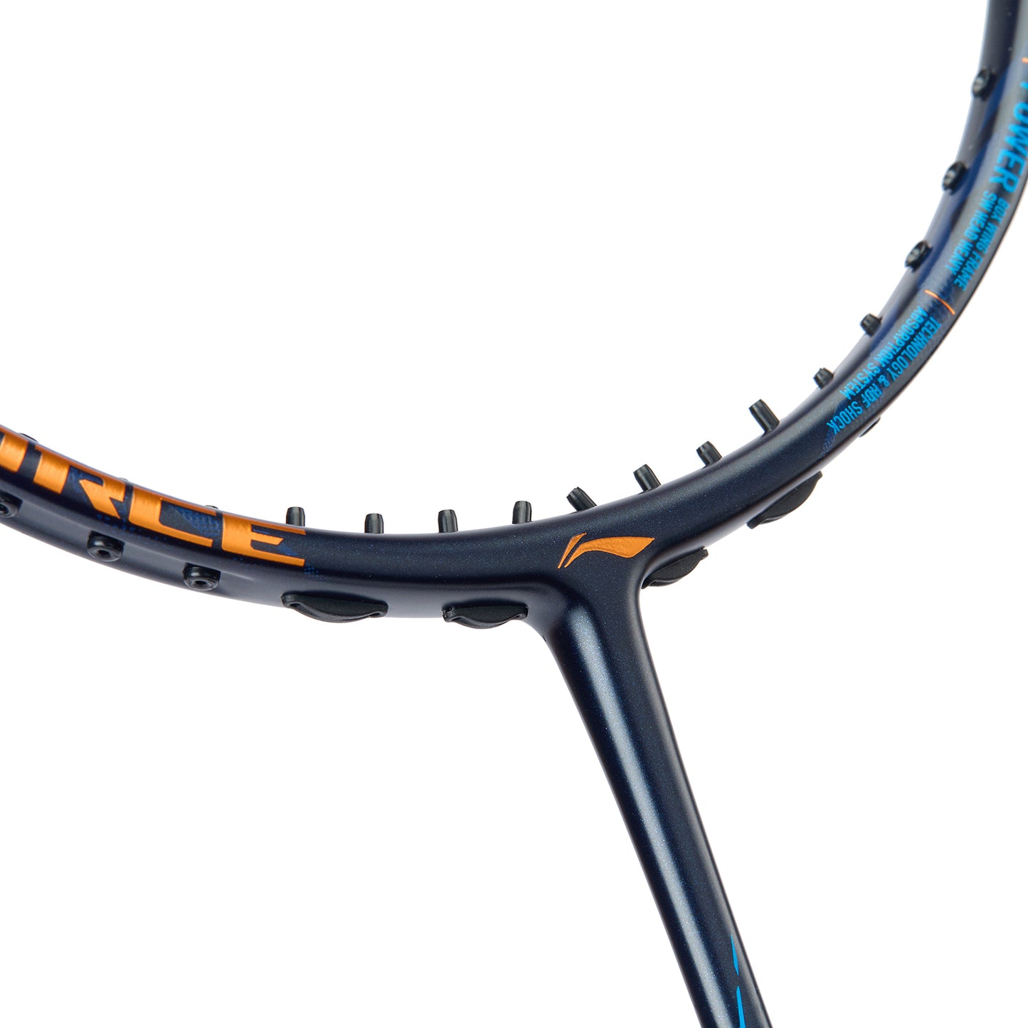 Badmintonschläger AXFORCE 90 NEW BLACK EDITION (4U) unbespannt - AYPV001-4