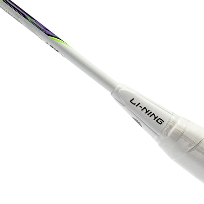 Badmintonschläger HalberTec Motor (5U) schwarz/weiß - unbespannt  - AYPU073-5