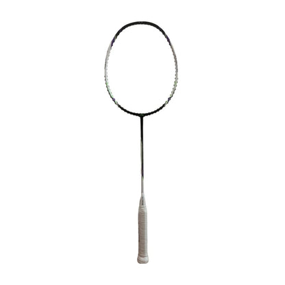 Badmintonschläger HalberTec Motor (5U) schwarz/weiß - unbespannt  - AYPU073-5