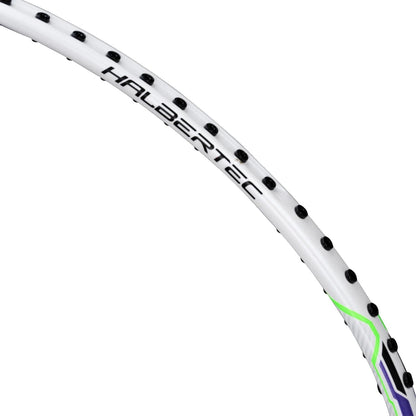 Badmintonschläger HalberTec Motor (5U) schwarz/weiß - unbespannt  - AYPU073-5