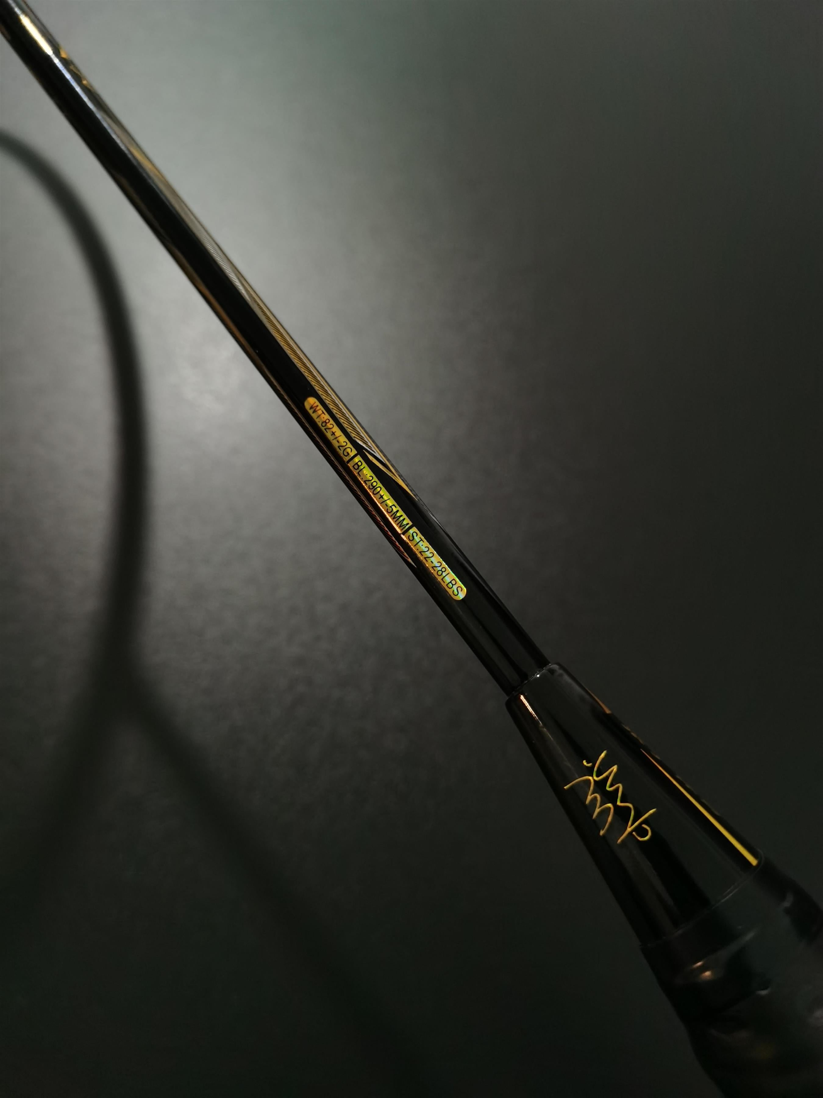 Badmintonschläger Zhang Ning Z90 unbespannt
